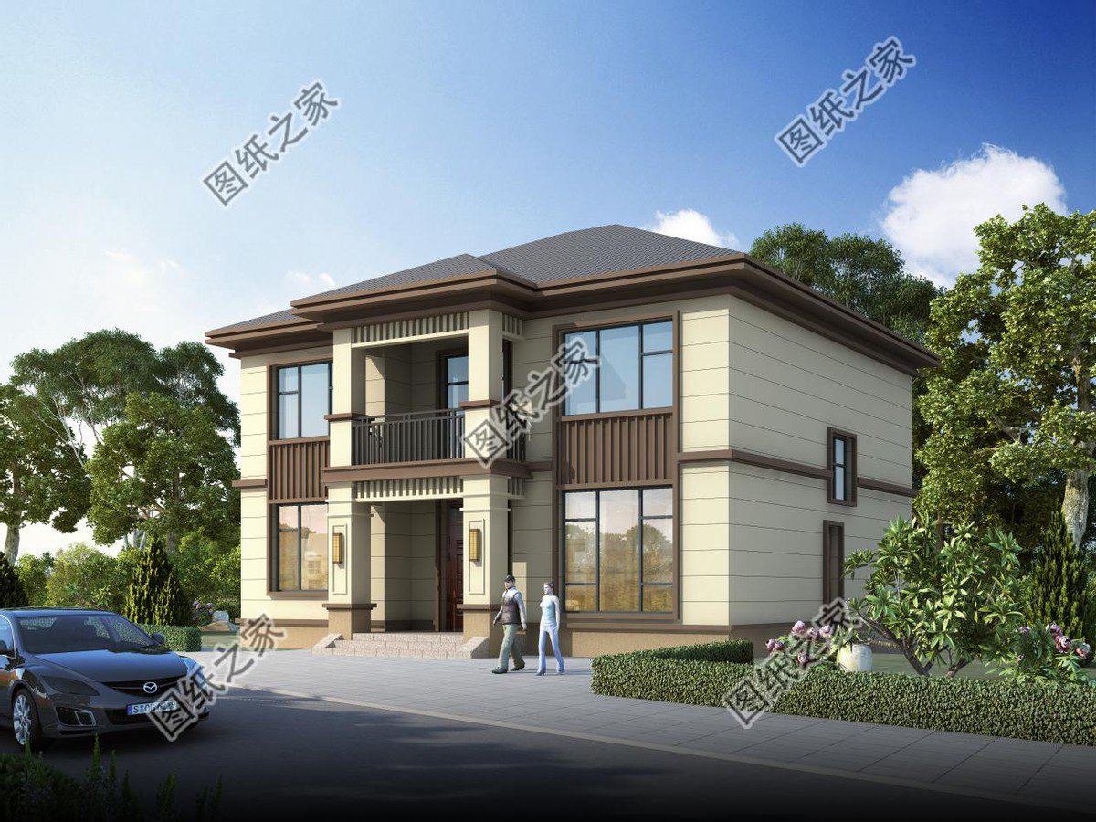 坡屋頂鄉(xiāng)村自建房設(shè)計(jì)，巧奪天工的手法，賦予了房屋靈魂一般