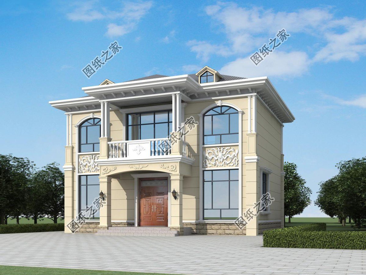 農村自建房設計推薦，城里買房村里建房，這樣的人生真完美