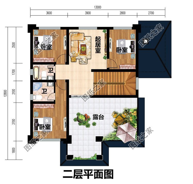農村自建房別墅設計，優美的居住環境拉高您的居住舒適度
