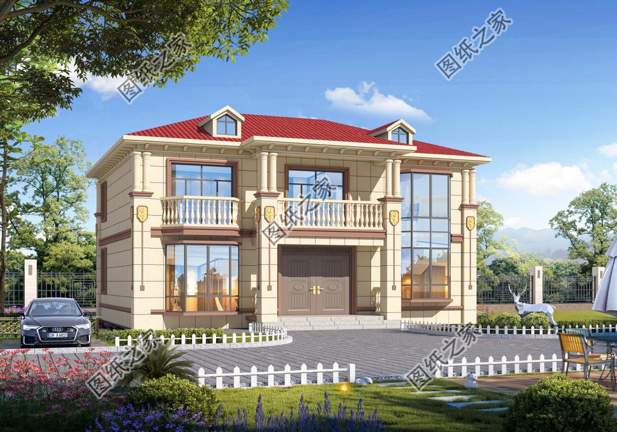 四套歐式農(nóng)村別墅設(shè)計(jì)，極致美感加上合理布局帶給你舒適享受