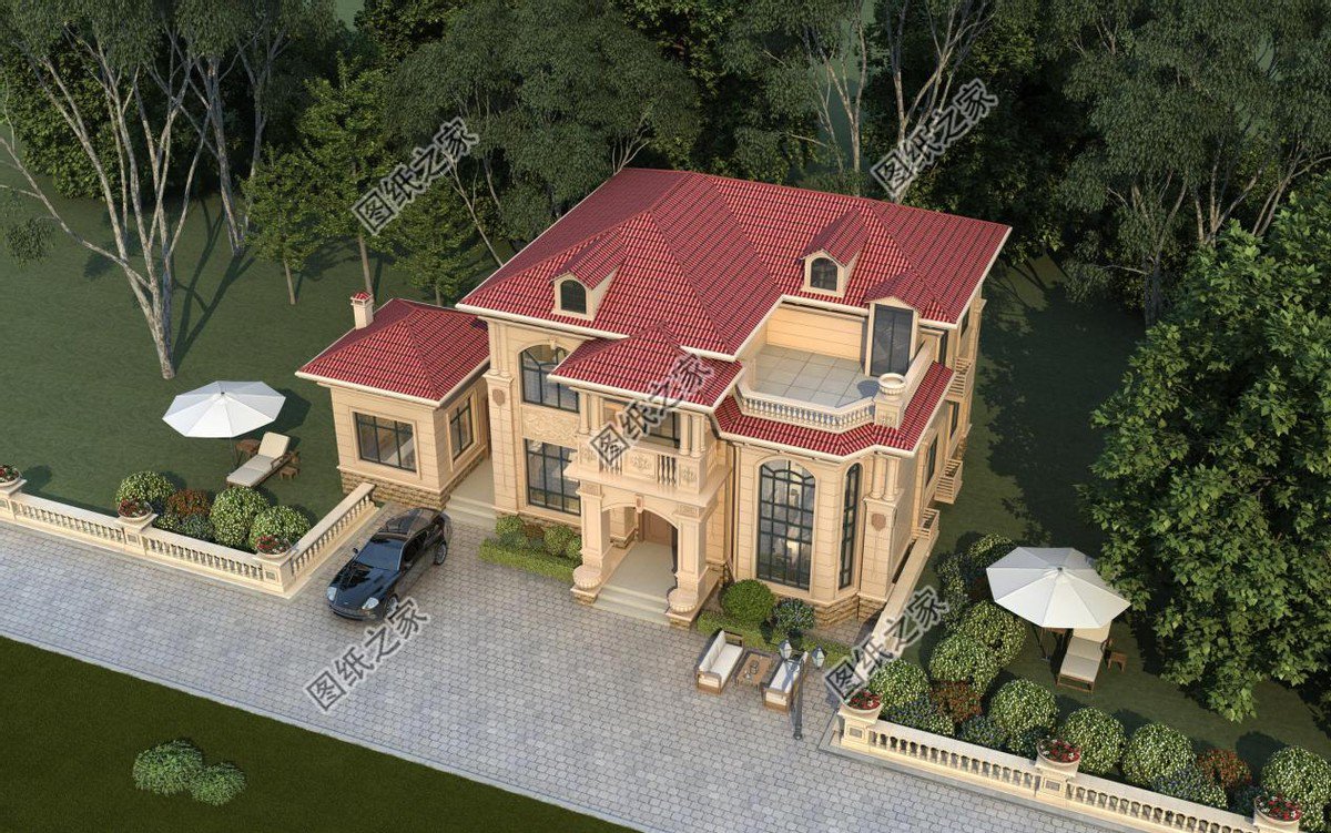 四套歐式農(nóng)村別墅設(shè)計(jì)，極致美感加上合理布局帶給你舒適享受