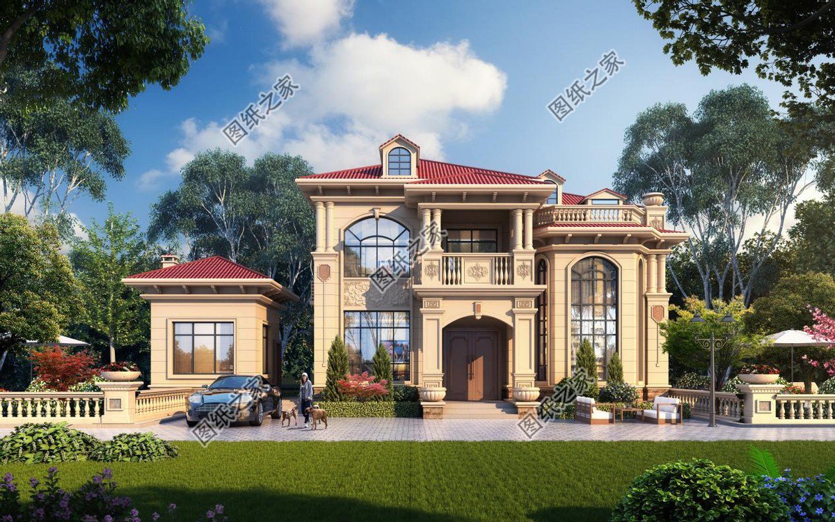 四套歐式農(nóng)村別墅設(shè)計(jì)，極致美感加上合理布局帶給你舒適享受