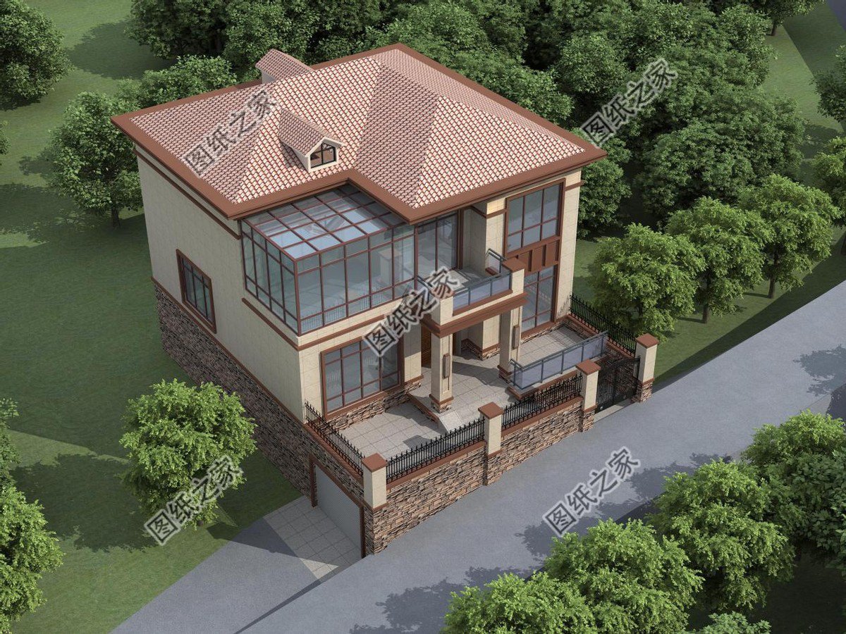 帶架空層的農(nóng)村別墅設計，防潮又防水超強的實用功能，你還不心動