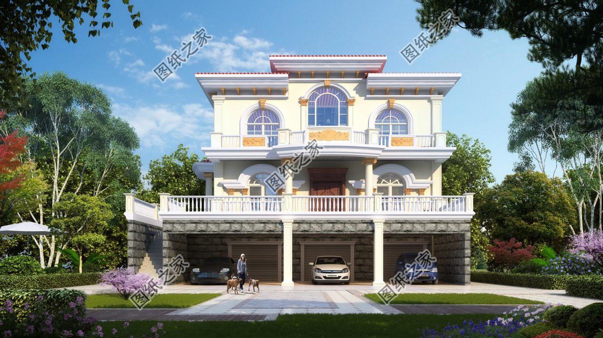 帶架空層的農(nóng)村別墅設計，防潮又防水超強的實用功能，你還不心動