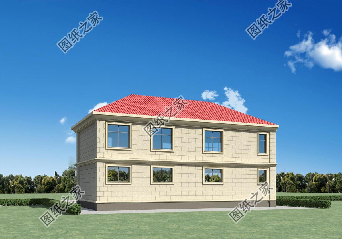 高端大氣的農村別墅設計，富麗堂皇般的外觀，多少業主夢中的家園