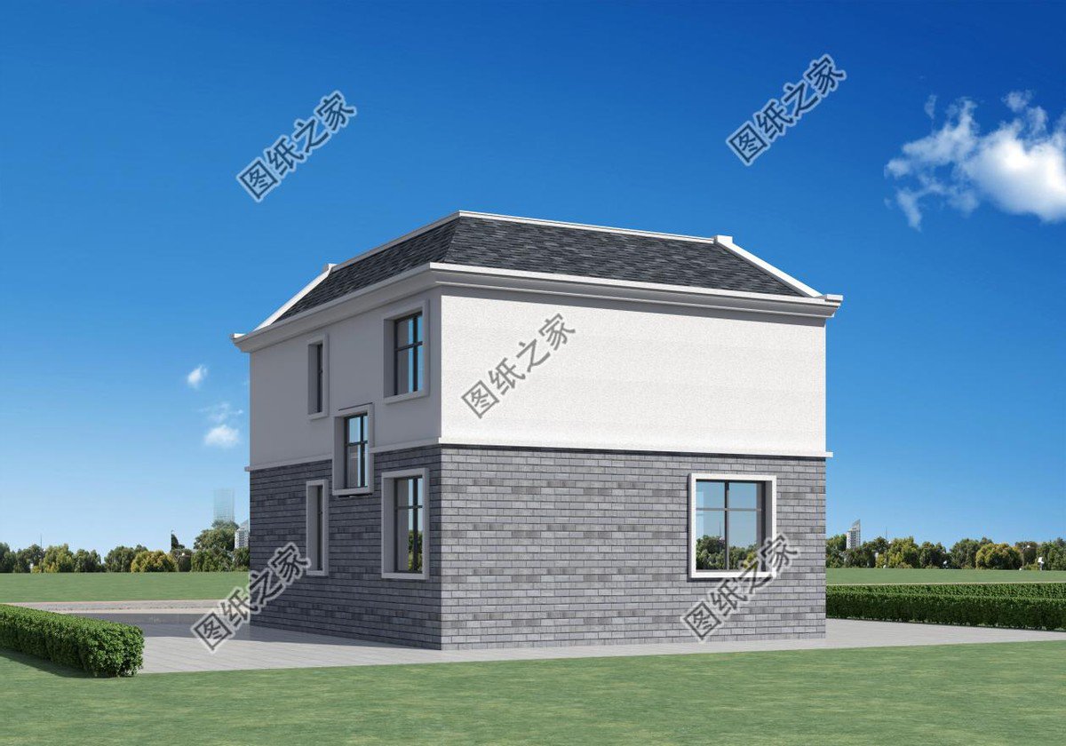 新中式農村別墅設計，回老家建上一棟，盡顯大氣