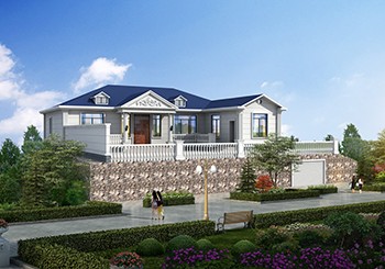 帶架空層的一層小別墅平房設計方案，比二層實用