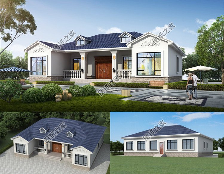 一層別墅圖效果圖