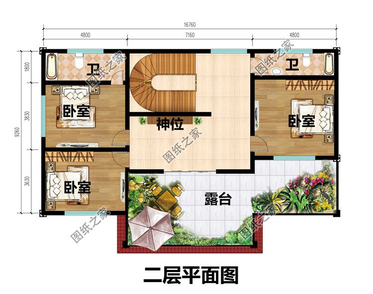 二層現代簡歐式別墅