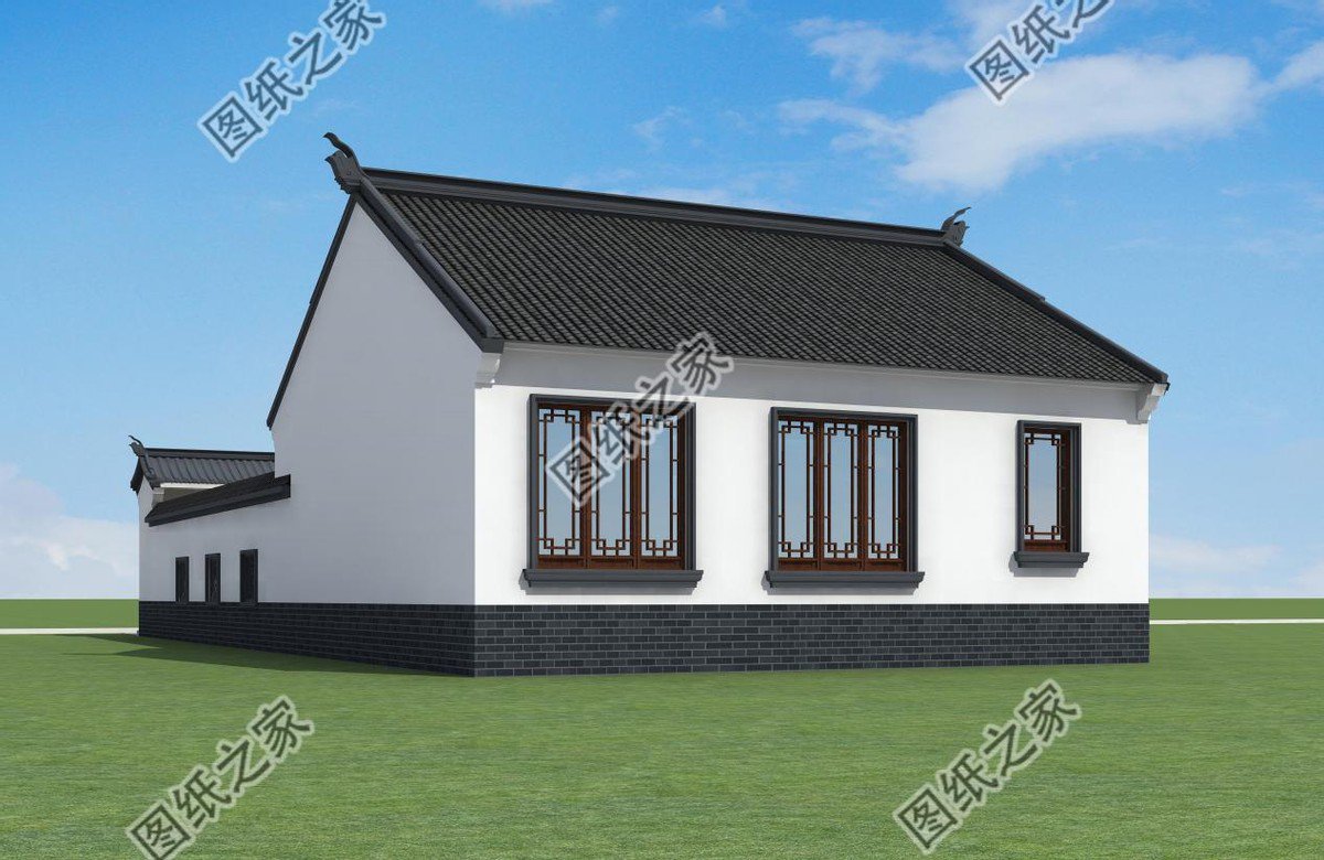 4套農村一層別墅設計，中式歐式都有，顏值在線廣受好評