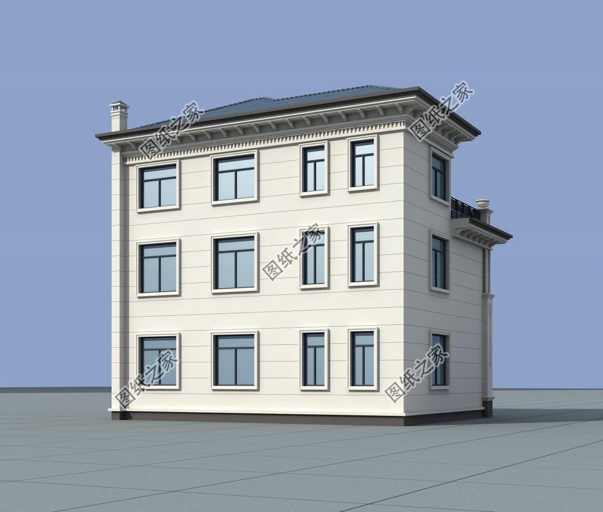 三層農村自建房設計，高大貴氣的象征，十分有氣勢