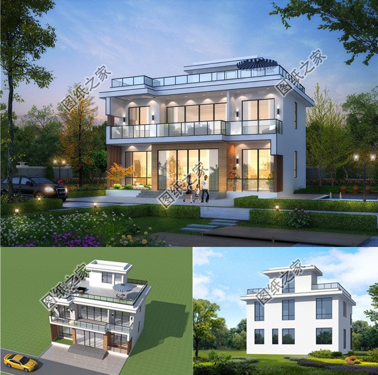 現代鄉村別墅設計，信不信五年后家家戶戶都是這樣的別墅