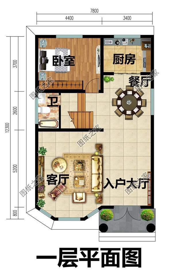 三套歐式別墅，為新農村建設增添色彩，打造舒適家園