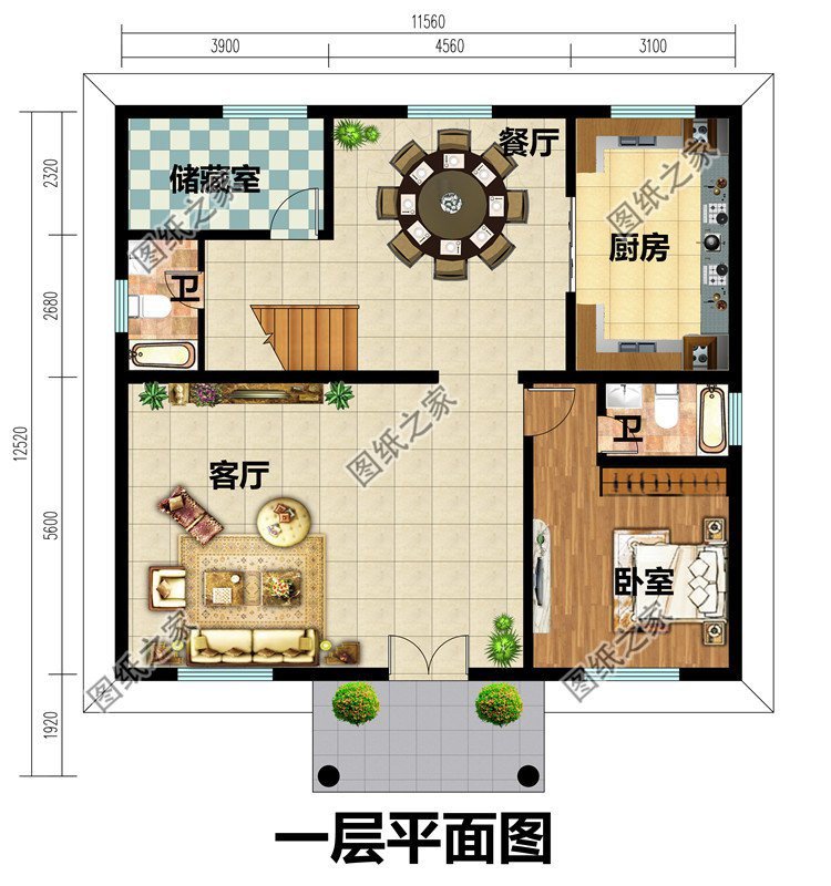 爆款農村三層別墅設計，外觀輪廓層次感極強，農村建房優質戶型