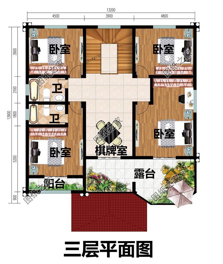 爆款農村三層別墅設計，外觀輪廓層次感極強，農村建房優質戶型