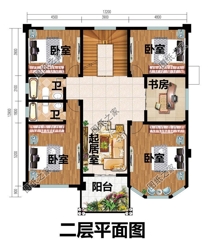爆款農村三層別墅設計，外觀輪廓層次感極強，農村建房優質戶型