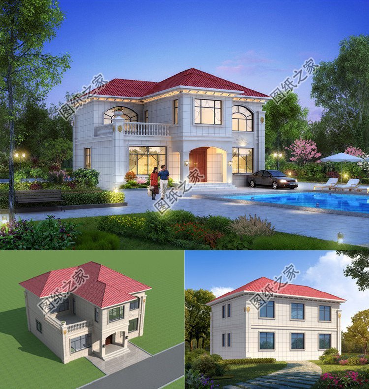 農(nóng)村二層別墅設(shè)計(jì)推薦，休閑度假最合適，戶型更符合老百姓的需求