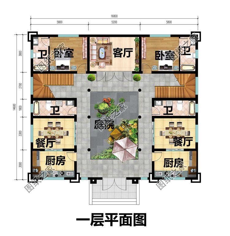 新中式風(fēng)格別墅設(shè)計，現(xiàn)代傳統(tǒng)文化相互結(jié)合，十分受老鄉(xiāng)們的喜愛