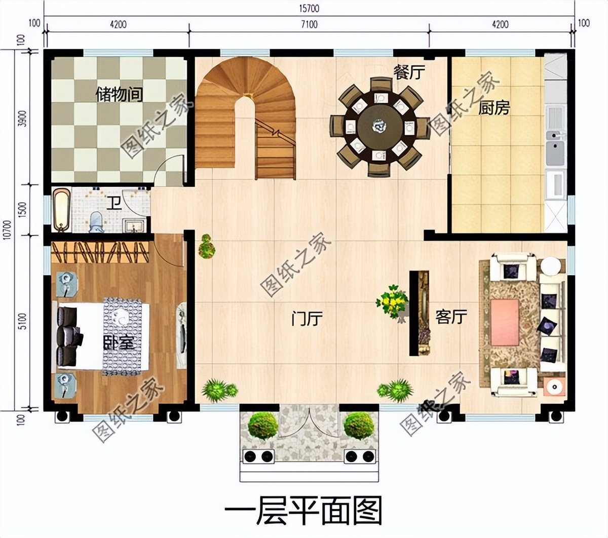 農(nóng)村別墅設(shè)計，整體造型充滿高貴氣質(zhì)，建議拿去參考