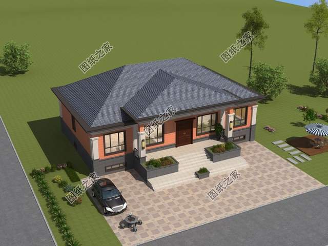 一層農村自建房設計，精心鑄造，化繁為簡更貼近生活的住宅戶型