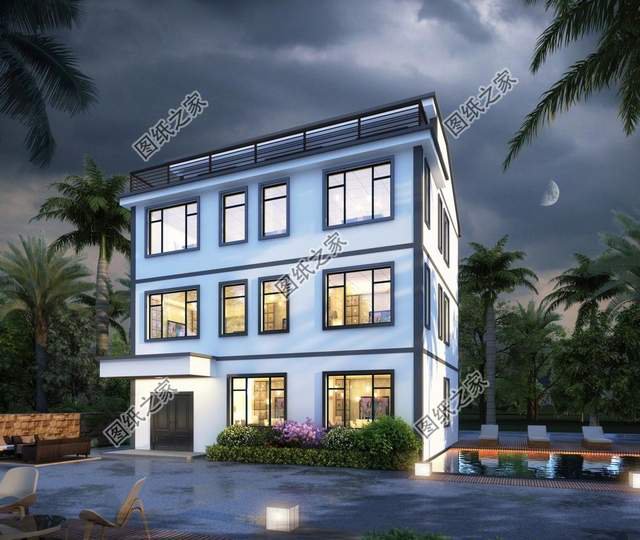 預(yù)算富足，宅基地大快來看看下面三款新款別墅設(shè)計(jì)