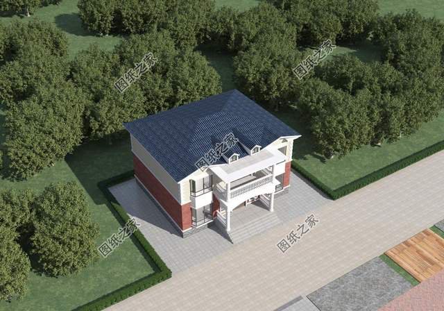 歐式二層別墅推薦，滿滿的西方元素，用心打造最實用的農村住宅