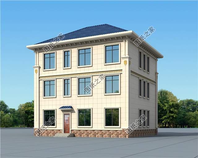 三套三層別墅設計，高端大氣還實用，建好了誰能不愛