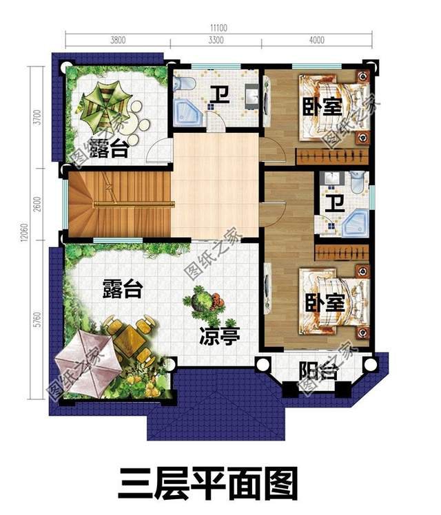 三套三層別墅設計，高端大氣還實用，建好了誰能不愛