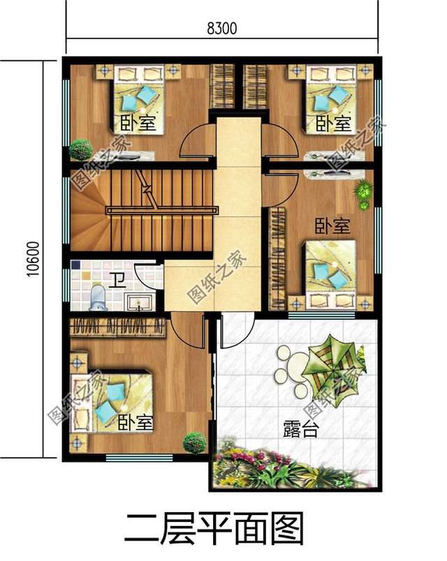 小占地農村該如何建房，這樣的設計讓你擁有充足的生活空間