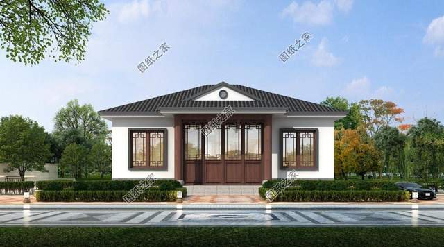 新款一層別墅設計，最經濟的錢造最實用的房子，農村建房不要錯過