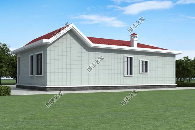 新款一層別墅設計，最經濟的錢造最實用的房子，農村建房不要錯過