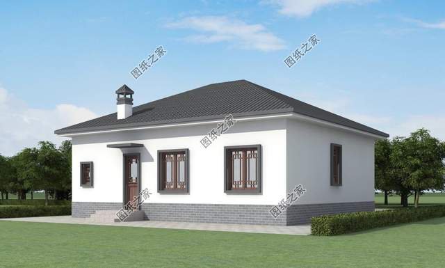 新款一層別墅設計，最經濟的錢造最實用的房子，農村建房不要錯過