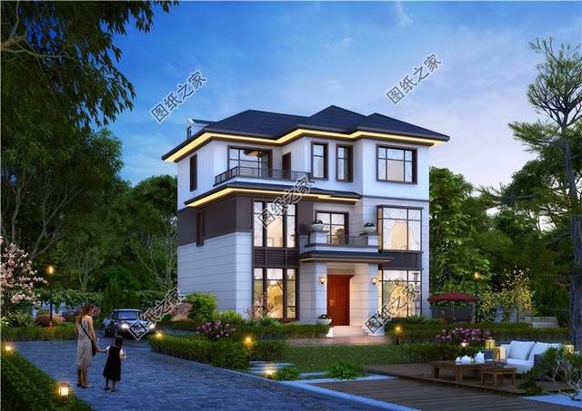 三層自建房設計，大戶人家建房必看款式，一起來看看吧