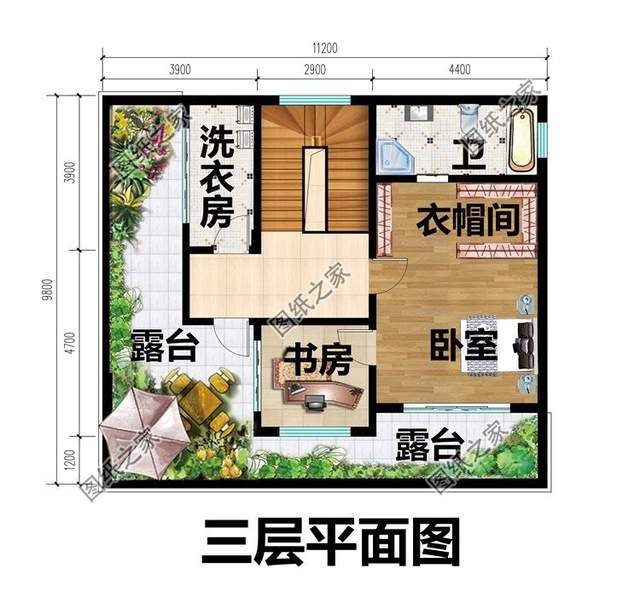三層自建房設計，大戶人家建房必看款式，一起來看看吧