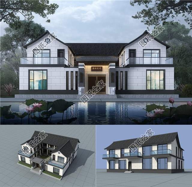 新中式合院設計，經典與現代的完美融合，國民別墅的代表