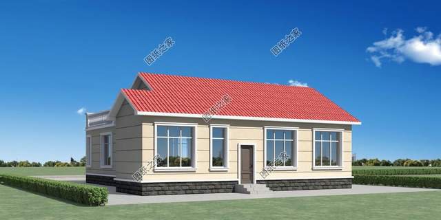 極好的一層住宅設(shè)計(jì)，經(jīng)濟(jì)實(shí)用造價(jià)不高，性價(jià)比最高的戶型