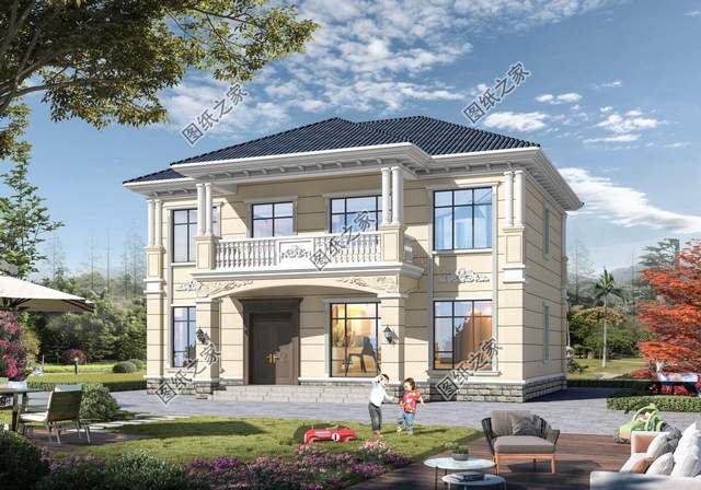 農村二層別墅設計，建的最多的戶型，喜歡的收藏