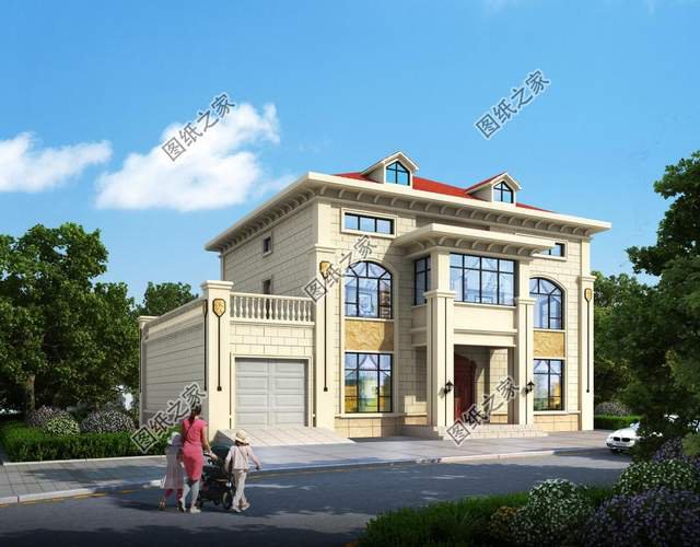 農村二層別墅設計，建的最多的戶型，喜歡的收藏