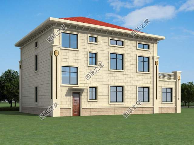 農村二層別墅設計，建的最多的戶型，喜歡的收藏