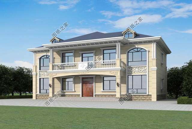 農村二層別墅設計，建的最多的戶型，喜歡的收藏