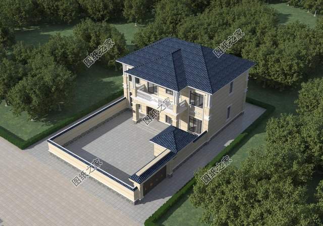 農村二層別墅設計，建的最多的戶型，喜歡的收藏