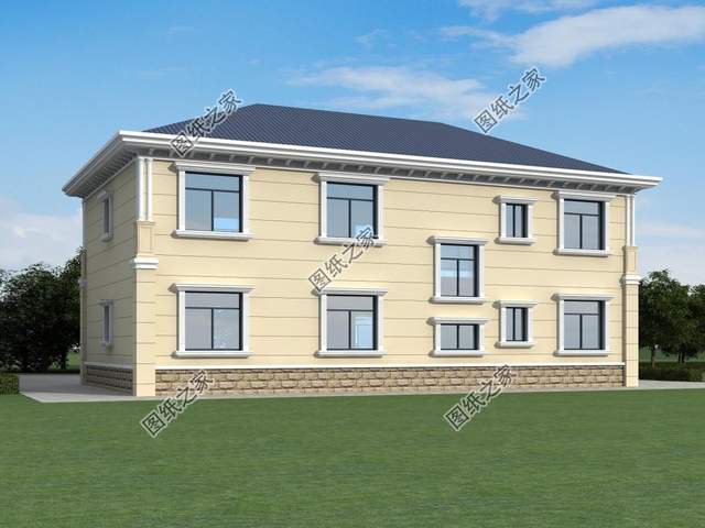 農村二層別墅設計，建的最多的戶型，喜歡的收藏