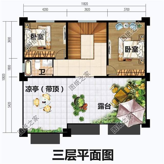 平屋頂農村別墅設計，兼顧美觀與實用，北方建房推薦