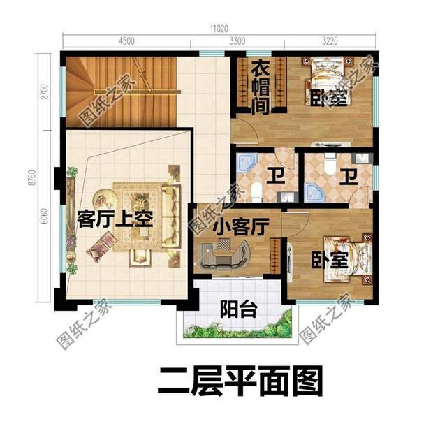 三層帶地下室農村別墅，增加使用空間，既防潮還能儲物