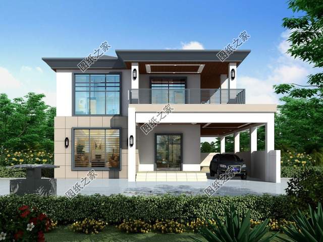 3款實用型自建房推薦，帶車庫設計可停車可儲物，建房必備