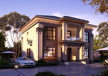 適合農村建的二層別墅設計圖，簡約美觀，讓人心動不已