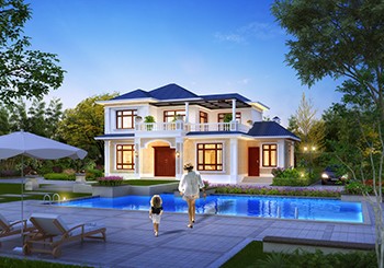 16米乘11米接地氣農(nóng)村二層自建房圖，帶配房設(shè)計