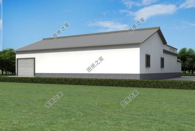 一層中式養(yǎng)老房效果圖，經(jīng)濟(jì)的造價成本，受到廣大建房者喜愛