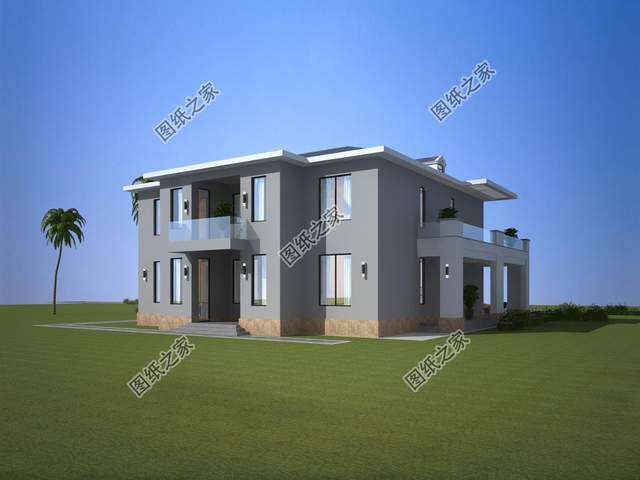 現代風農村自建別墅推薦，潮流時尚的外觀造型，擊中年輕人的內心