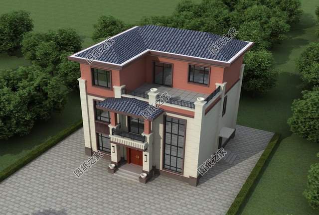 農(nóng)村三層別墅，新中式風(fēng)建一棟傳承三代人不過時，一起來看看吧